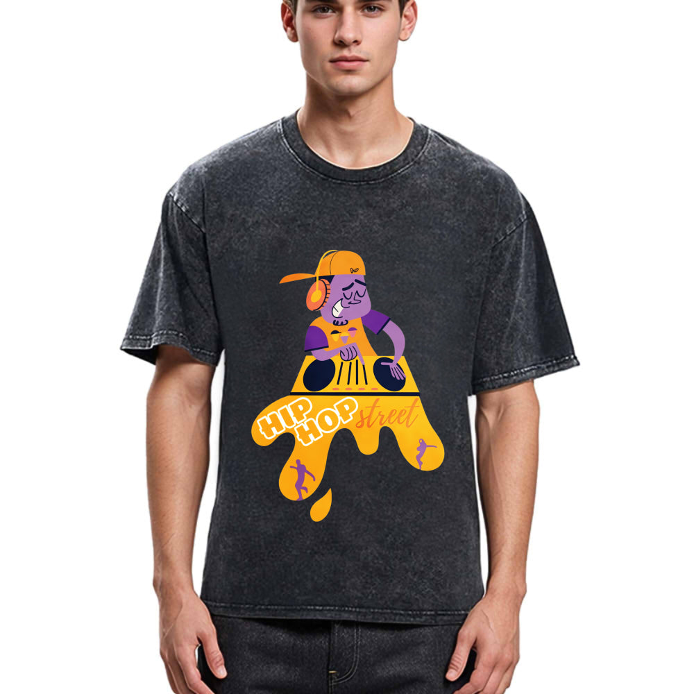 Tokyosol Hiphop Lover Street Washed T-Shirt