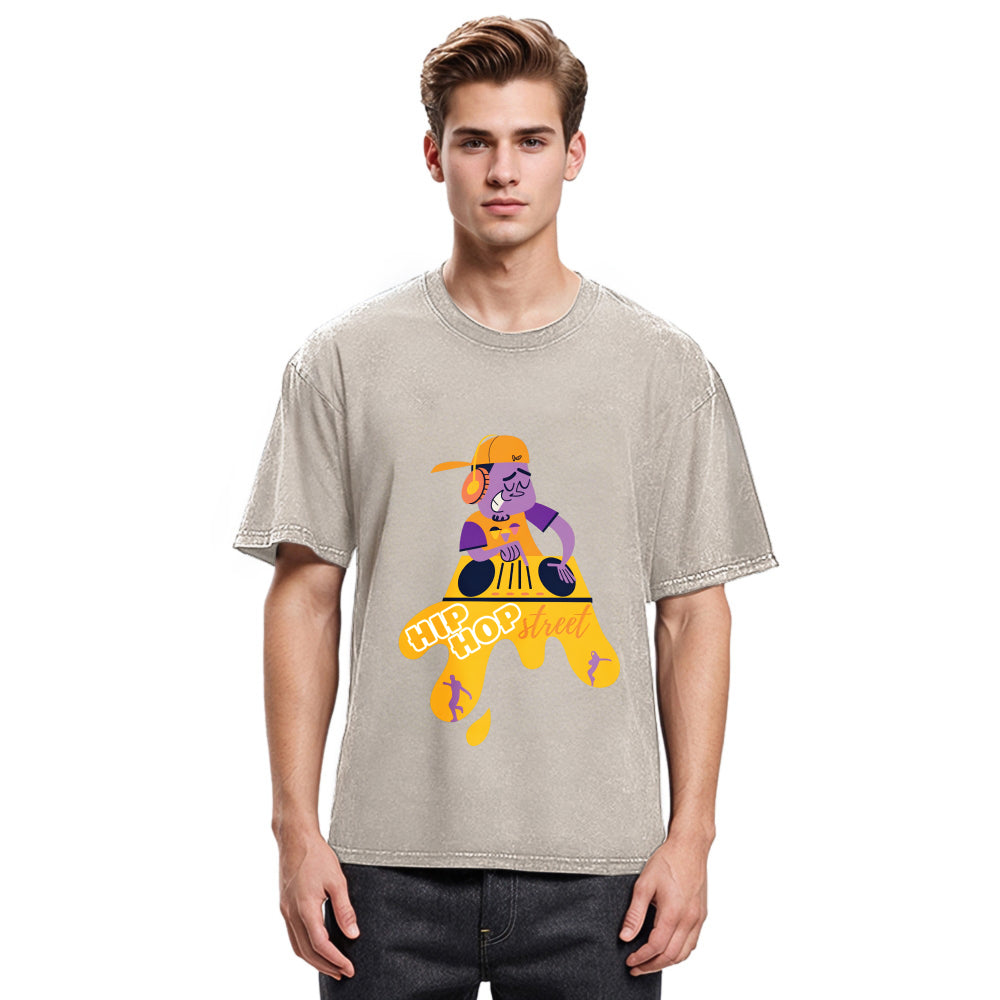 Tokyosol Hiphop Lover Street Washed T-Shirt