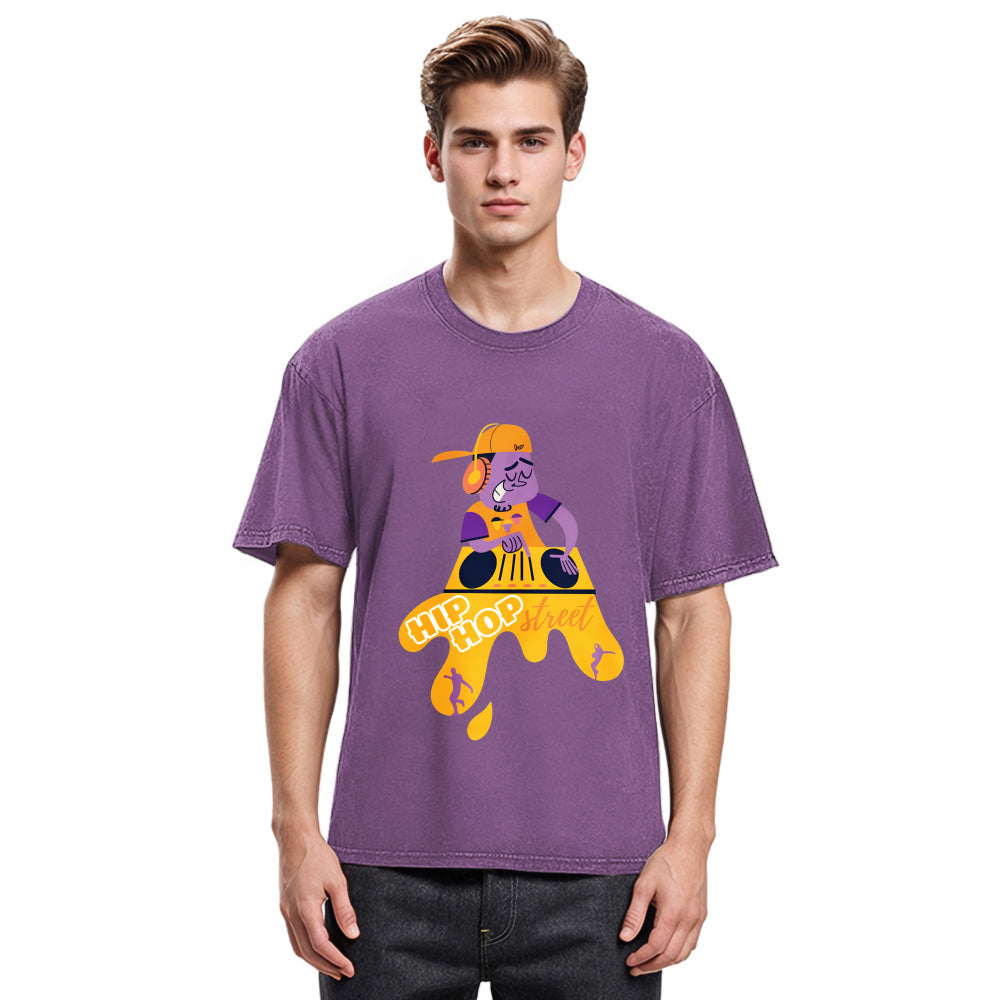 Tokyosol Hiphop Lover Street Washed T-Shirt