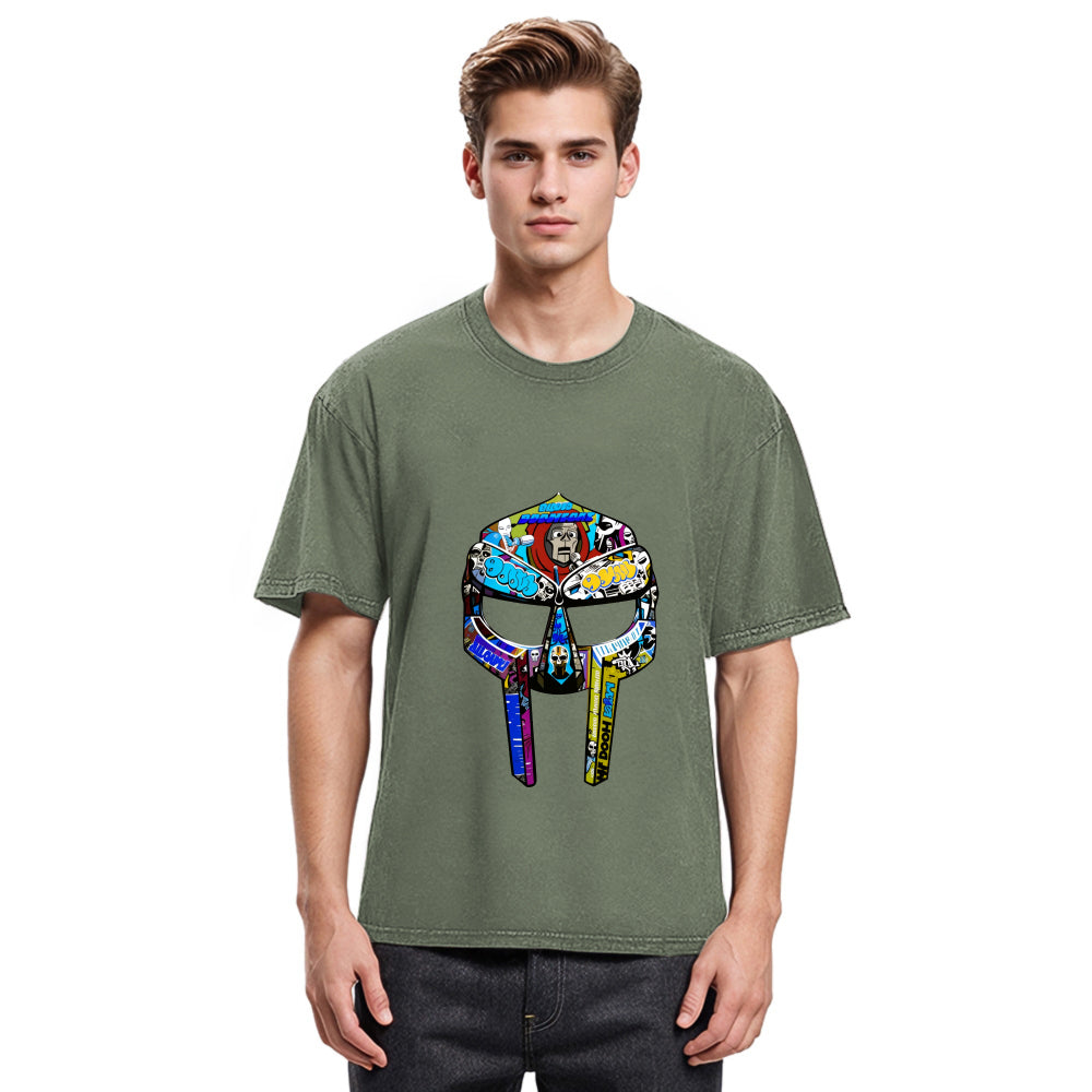 Tokyosol Vintage Doom Mask Washed T-Shirt