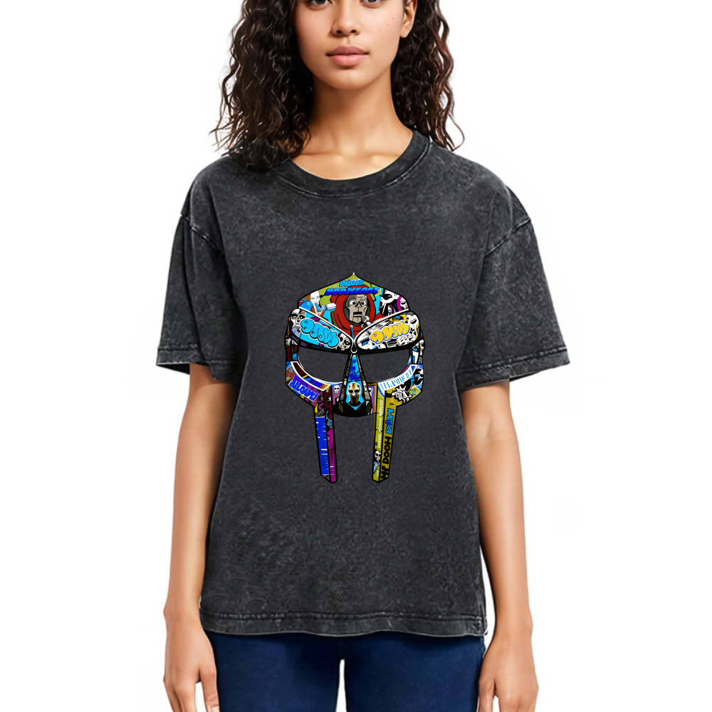 Tokyosol Vintage Doom Mask Washed T-Shirt