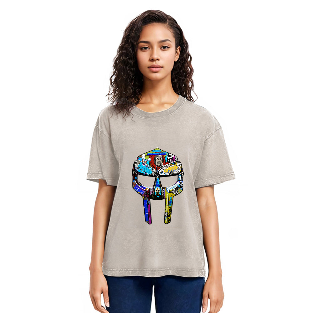 Tokyosol Vintage Doom Mask Washed T-Shirt