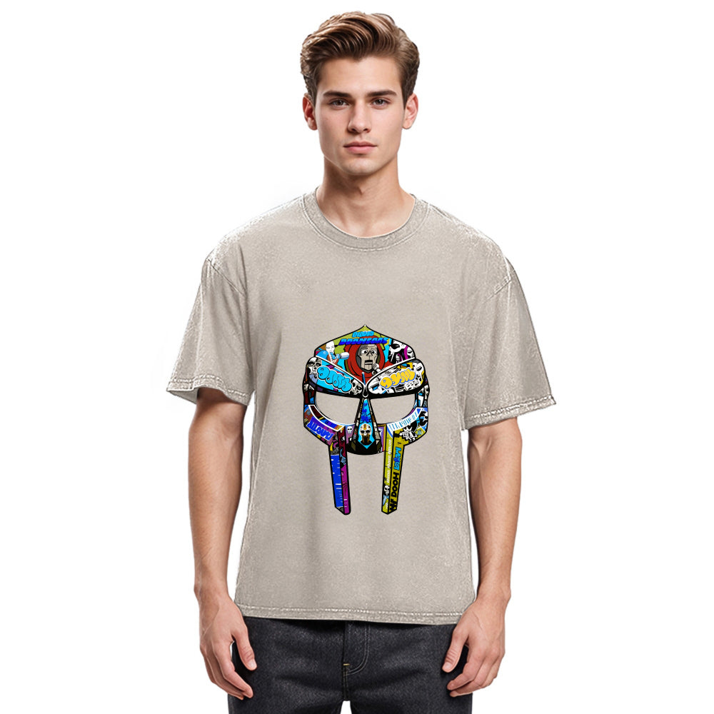 Tokyosol Vintage Doom Mask Washed T-Shirt