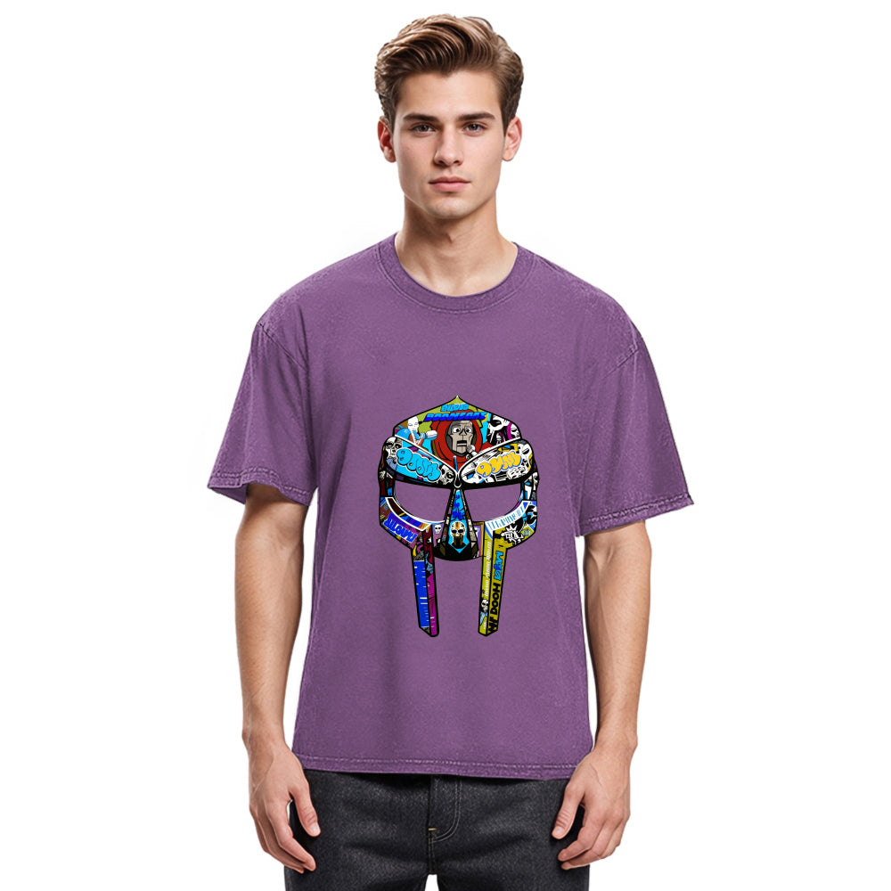 Tokyosol Vintage Doom Mask Washed T-Shirt