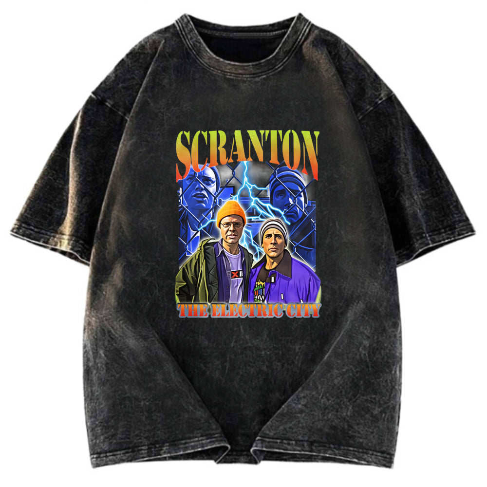 Tokyosol Scranton The Electric City Washed T-Shirt