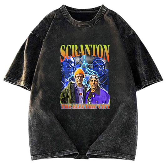Tokyosol Scranton The Electric City Washed T-Shirt