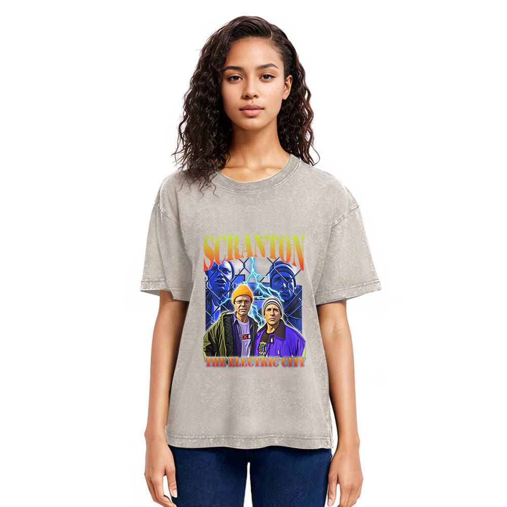 Tokyosol Scranton The Electric City Washed T-Shirt