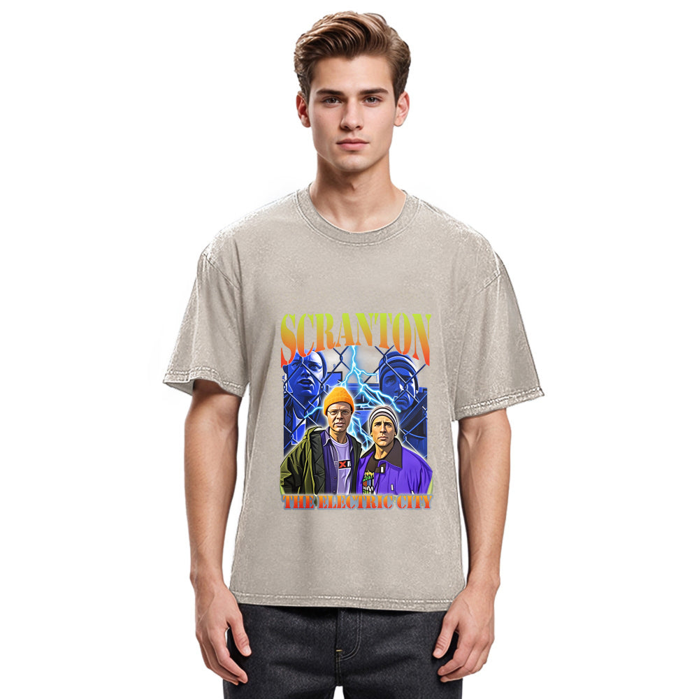 Tokyosol Scranton The Electric City Washed T-Shirt
