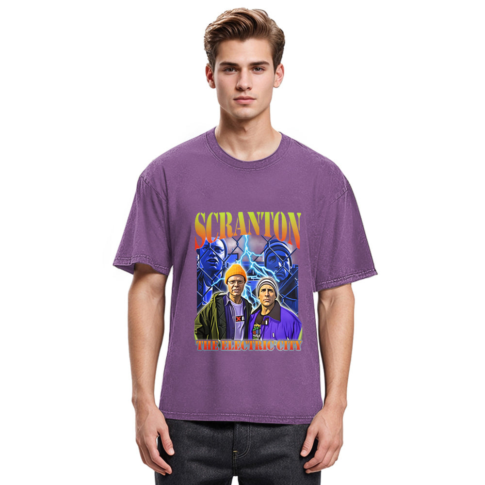 Tokyosol Scranton The Electric City Washed T-Shirt