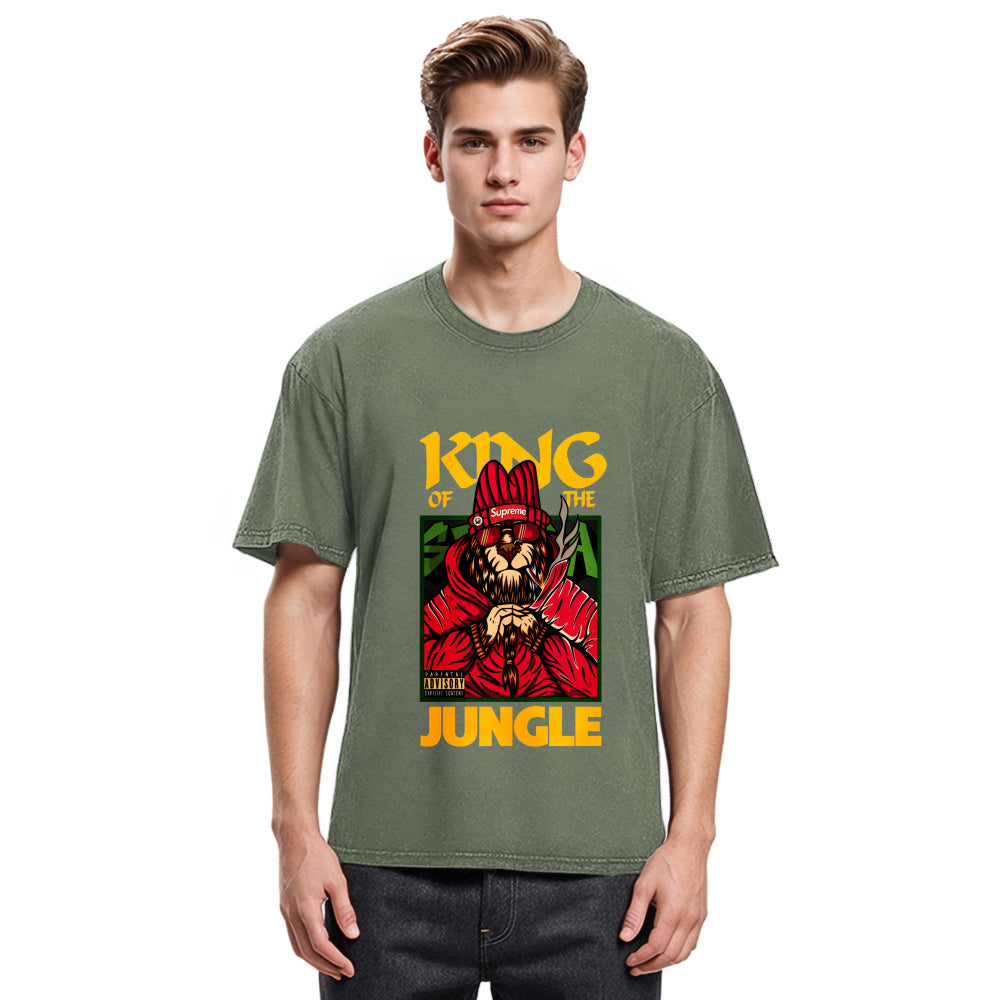 Tokyosol King of The Jungle Washed T-Shirt