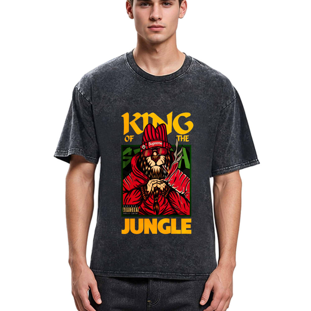 Tokyosol King of The Jungle Washed T-Shirt