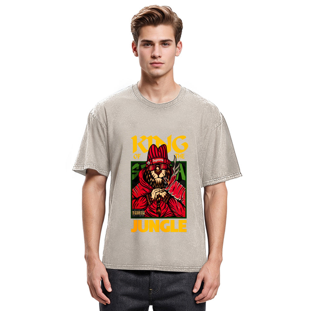 Tokyosol King of The Jungle Washed T-Shirt