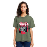 Tokyosol Hip Hop Style Washed T-Shirt