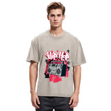 Tokyosol Hip Hop Style Washed T-Shirt