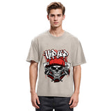 Tokyosol Skull Hip Hop Washed T-Shirt