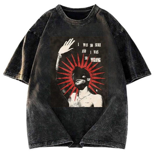 Tokyosol I Was So Sure Washed T-Shirt