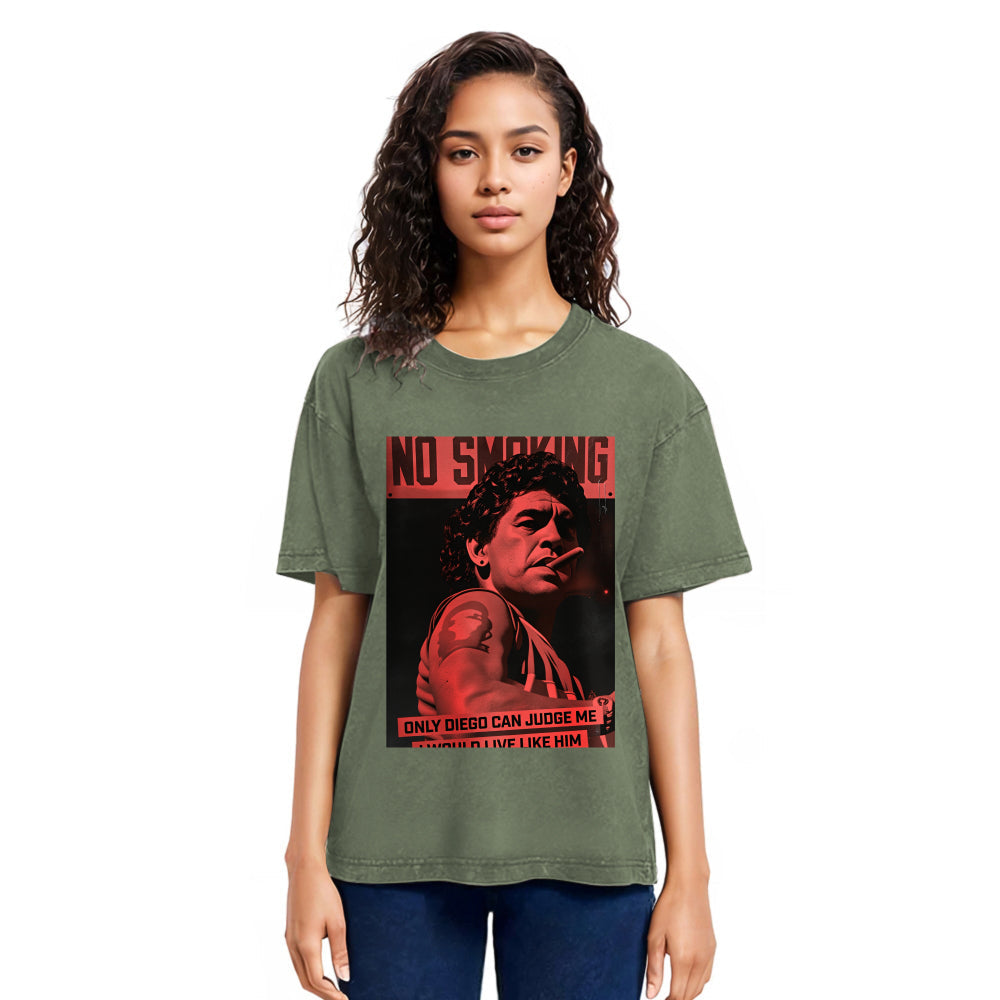Tokyosol Only Can Diego Judge Me Washed T-Shirt