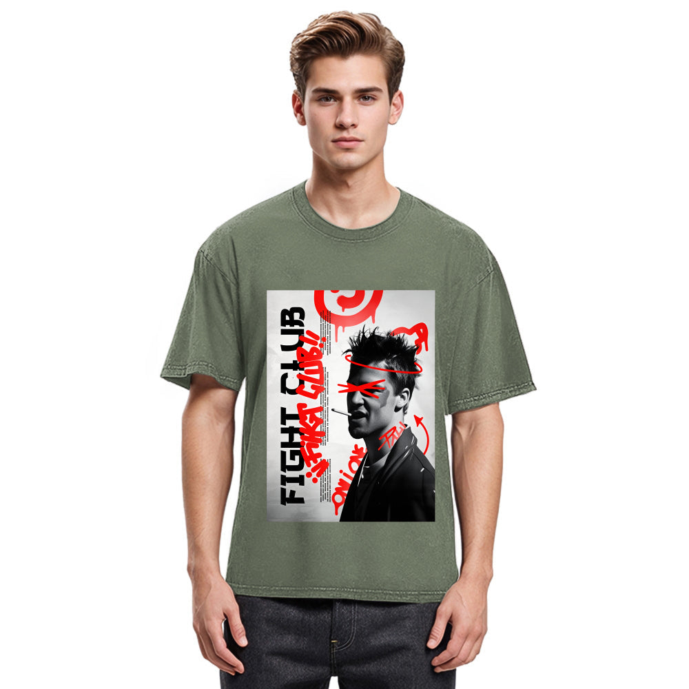 Tokyosol Fight Club Washed T-Shirt