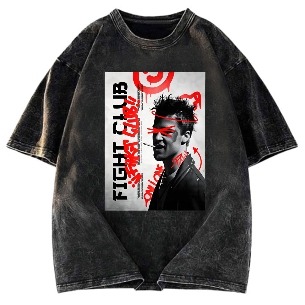 Tokyosol Fight Club Washed T-Shirt