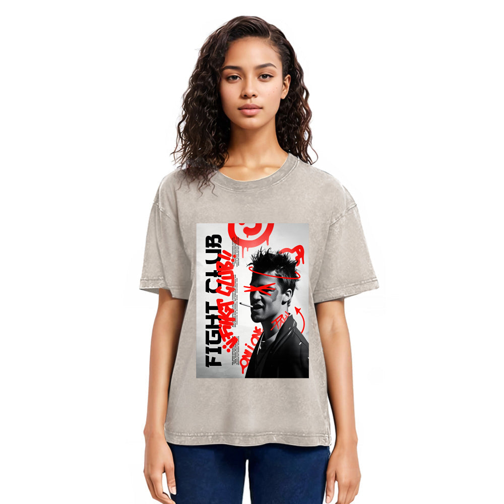 Tokyosol Fight Club Washed T-Shirt