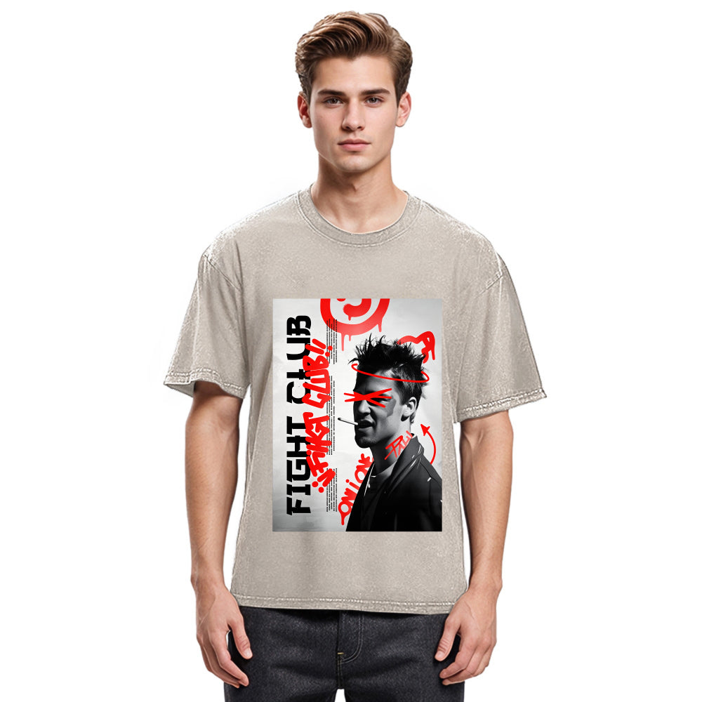 Tokyosol Fight Club Washed T-Shirt