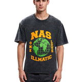 Tokyosol NAS ONE LOVE ILLMATIC Washed T-Shirt