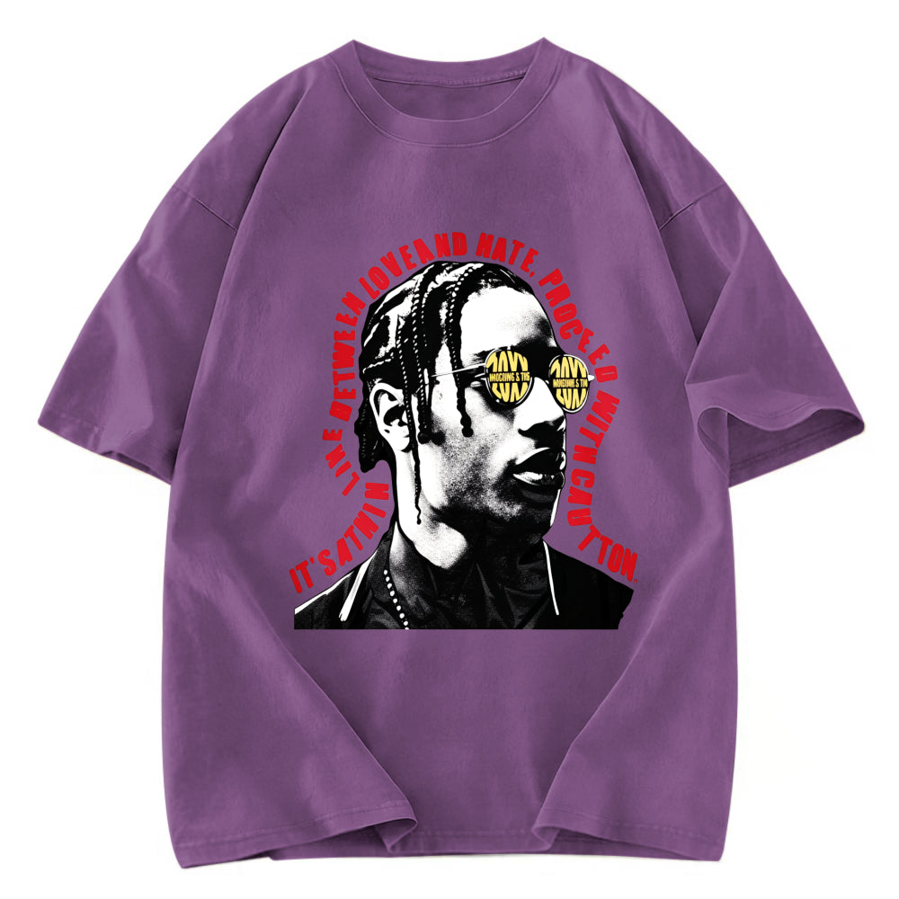 Tokyosol Hiphop Fashion Washed T-Shirt