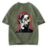 Tokyosol Hiphop Fashion Washed T-Shirt
