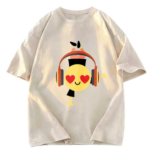 Tokyosol Hiphop Emoji Washed T-Shirt