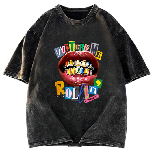 Tokyosol DopeSkill Hypebeast Hip Hop Washed T-Shirt