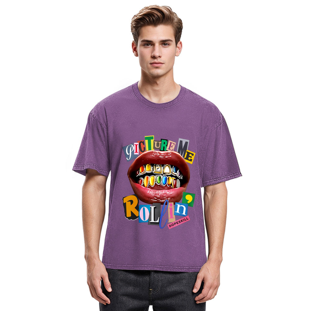 Tokyosol DopeSkill Hypebeast Hip Hop Washed T-Shirt