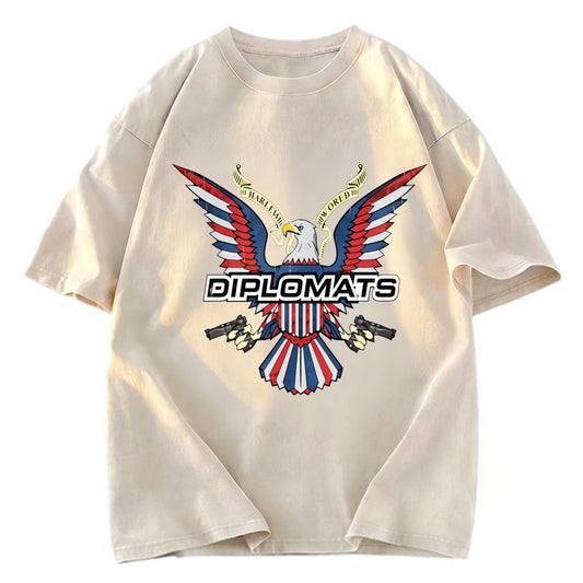 Tokyosol Retro Dipset Diplomats Logo Washed T-Shirt