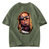 Tokyosol Weezy F Baby Dwayne Carter Washed T-Shirt