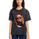 Tokyosol Weezy F Baby Dwayne Carter Washed T-Shirt