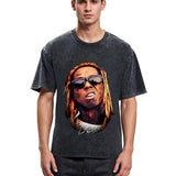 Tokyosol Weezy F Baby Dwayne Carter Washed T-Shirt