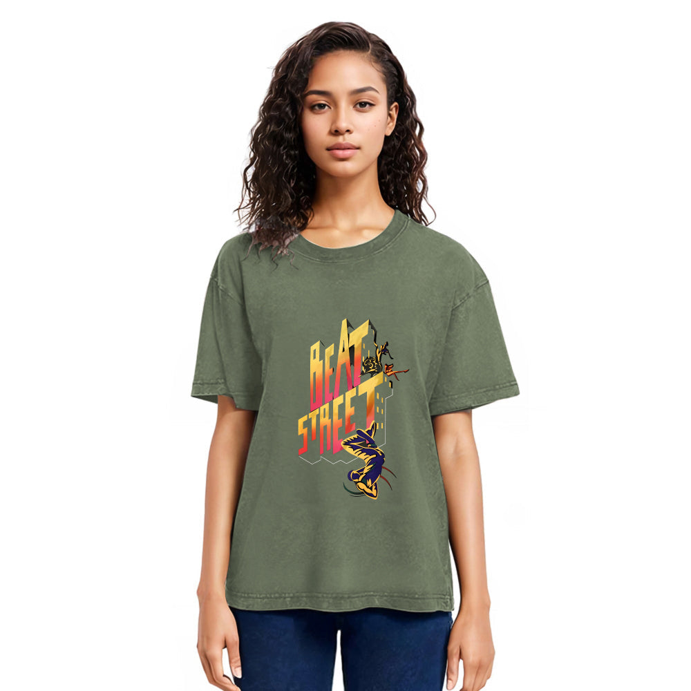 Tokyosol Beat Street Hip Hop Rap B Boys Washed T-Shirt