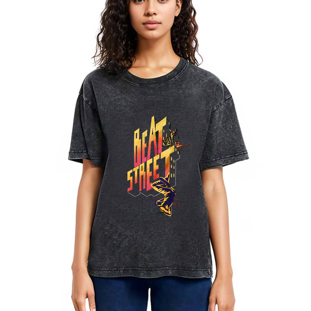 Tokyosol Beat Street Hip Hop Rap B Boys Washed T-Shirt
