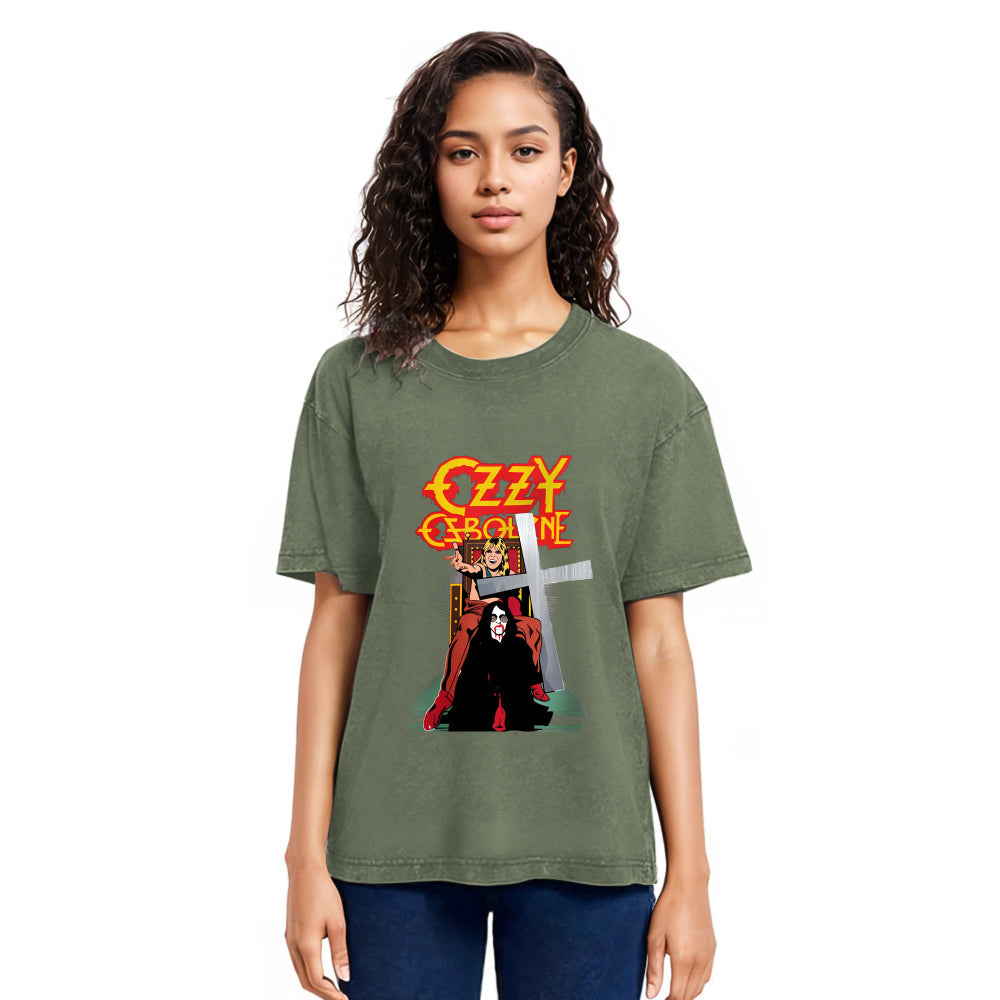 Tokyosol Ozzy Osbourne Speak Of The Devil Vintage Washed T-Shirt