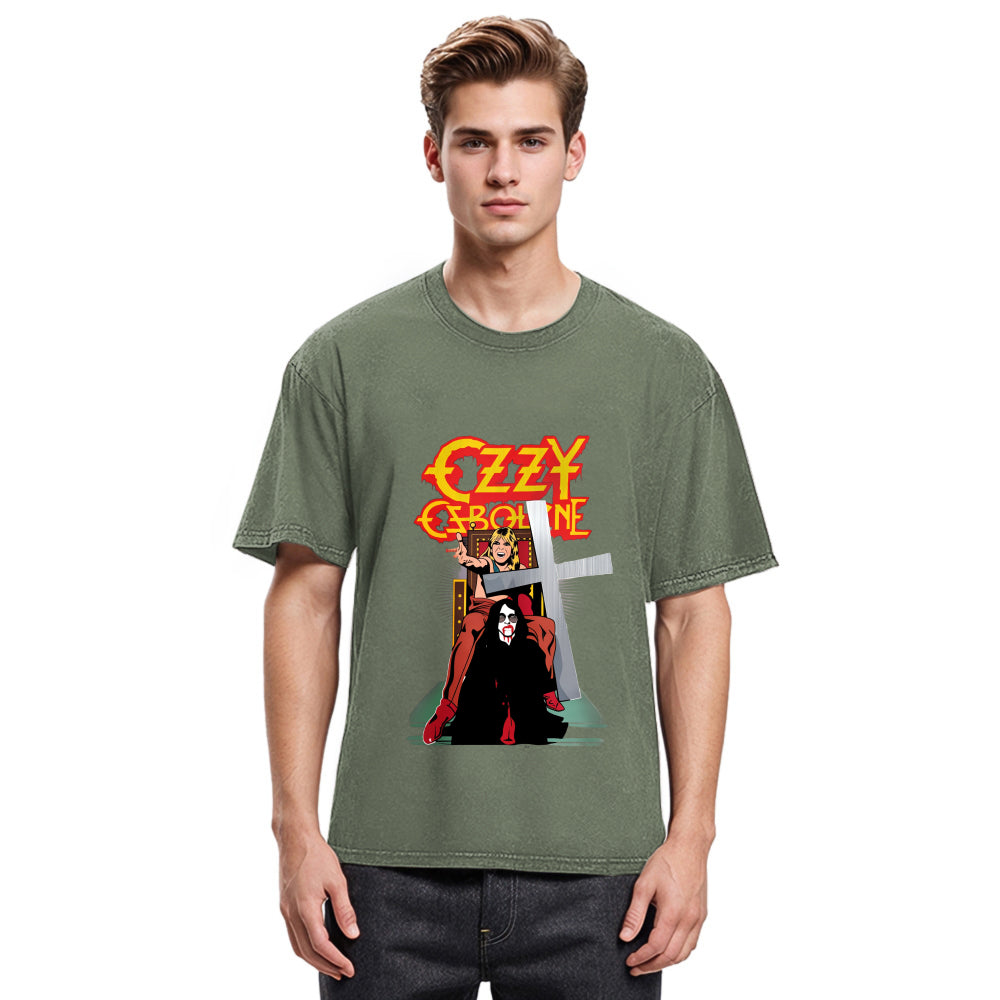 Tokyosol Ozzy Osbourne Speak Of The Devil Vintage Washed T-Shirt