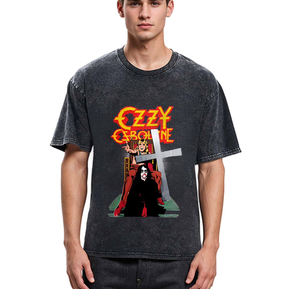 Tokyosol Ozzy Osbourne Speak Of The Devil Vintage Washed T-Shirt
