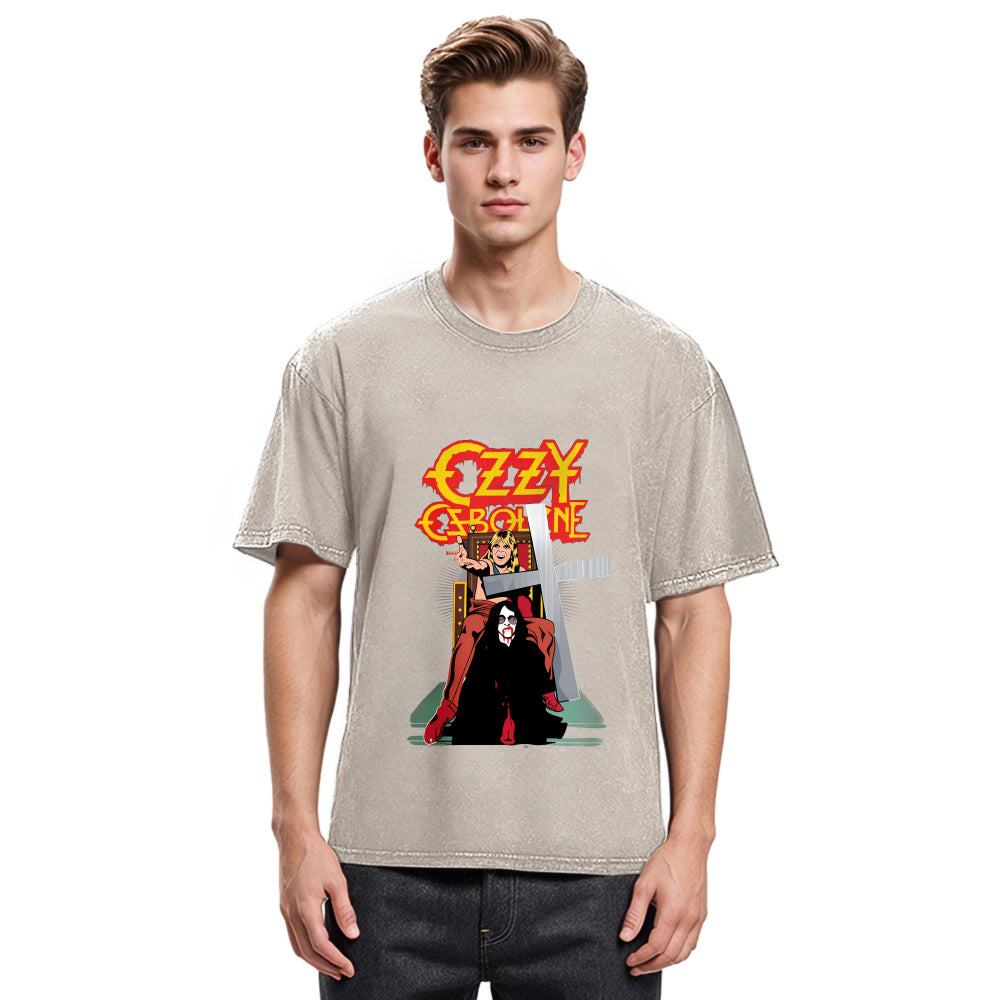 Tokyosol Ozzy Osbourne Speak Of The Devil Vintage Washed T-Shirt