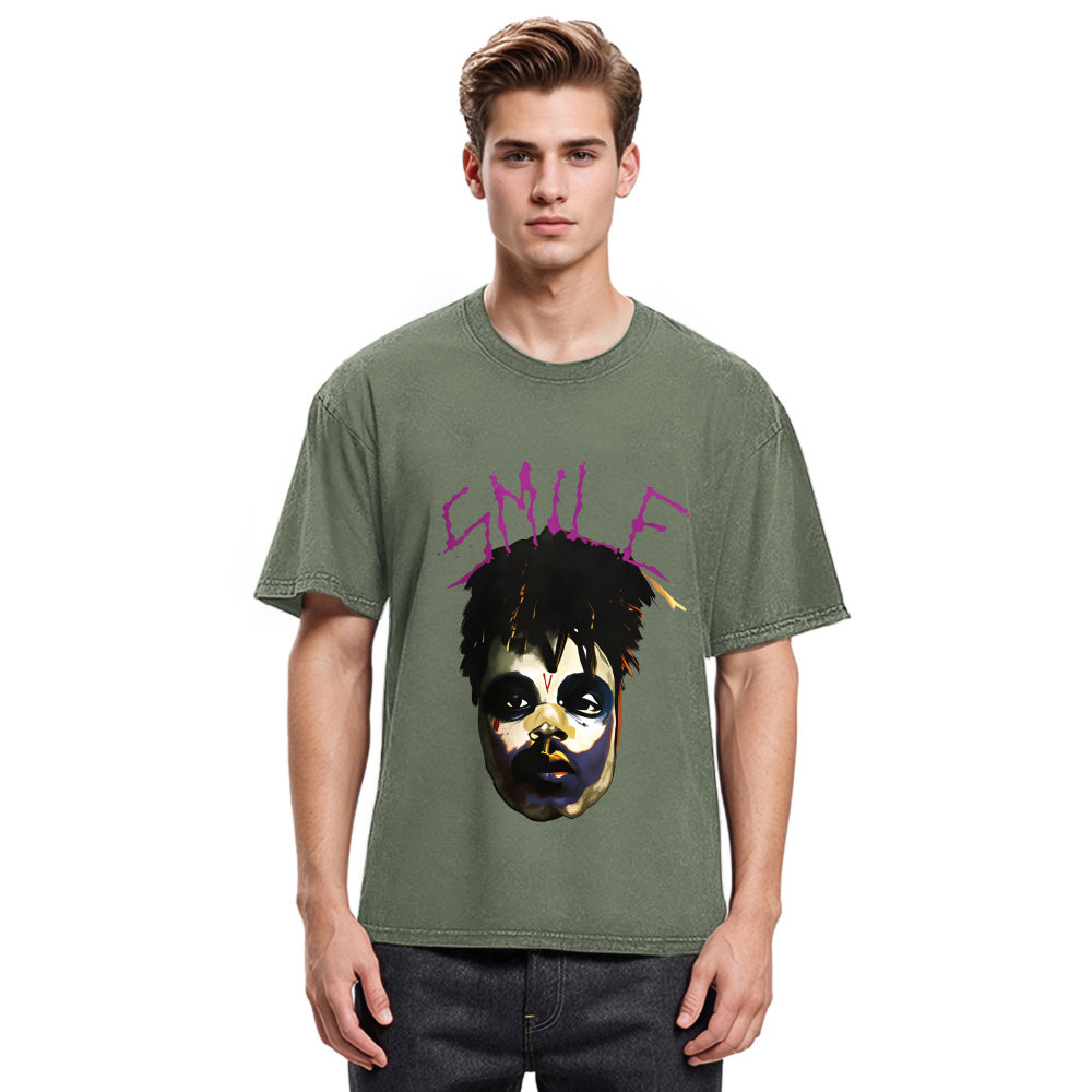 Tokyosol Smile Joker Washed T-Shirt