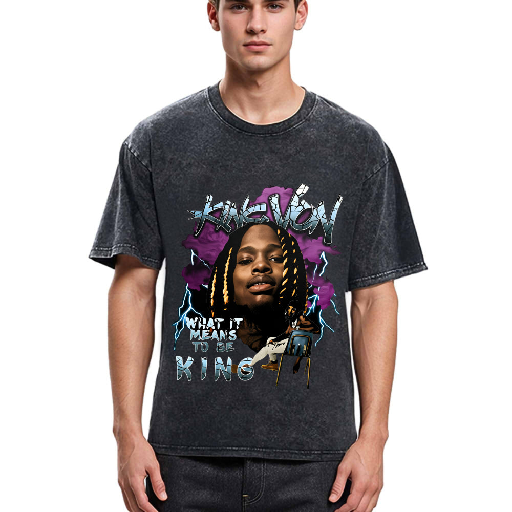 Tokyosol What It Means To Be King Washed T-Shirt