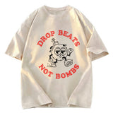 Tokyosol Drop Beats Not Bombs Washed T-Shirt