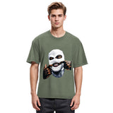 Tokyosol Funny Gangster Gangsta Hip Hop Washed T-Shirt