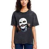 Tokyosol Funny Gangster Gangsta Hip Hop Washed T-Shirt
