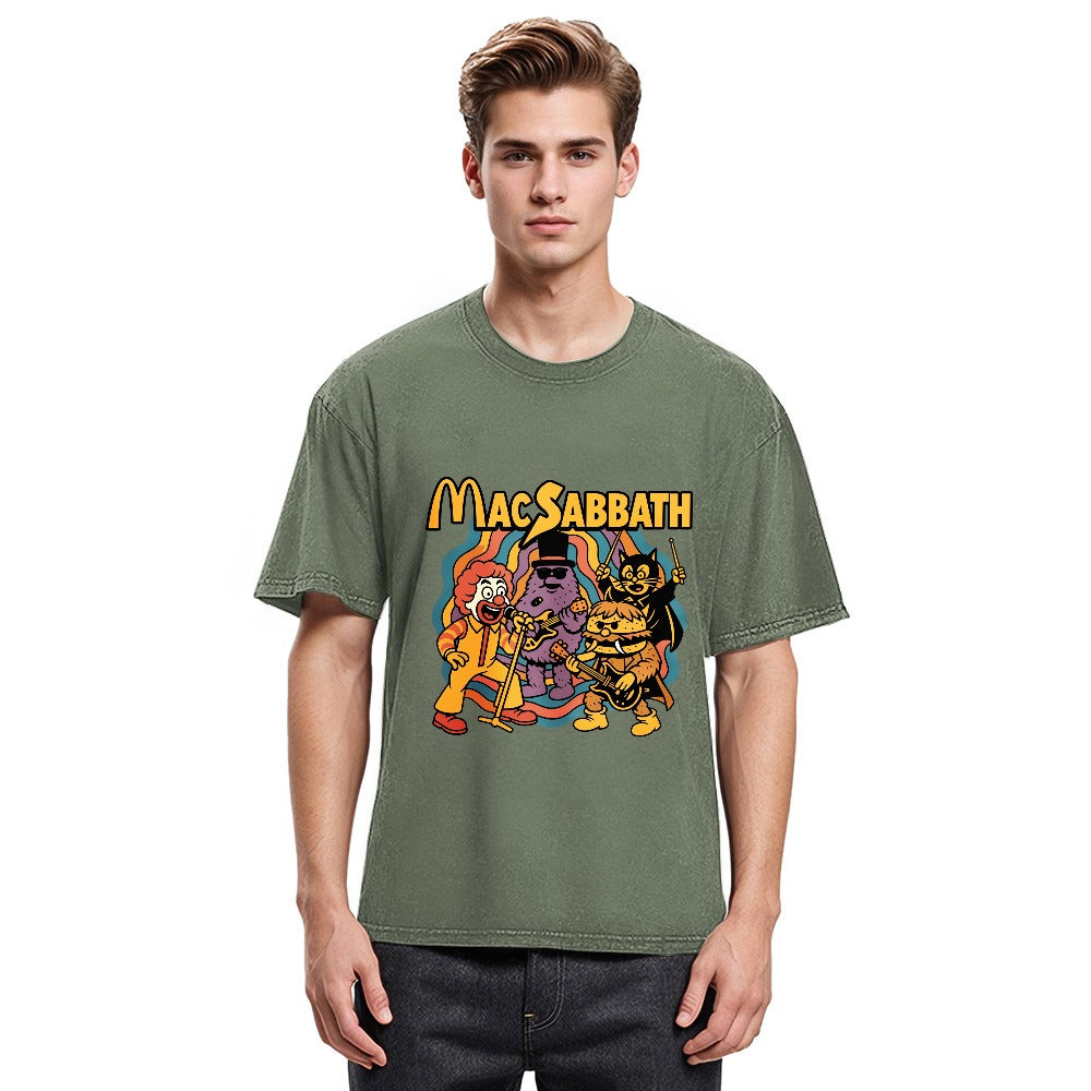 Tokyosol Burger Doom Band Washed T-Shirt