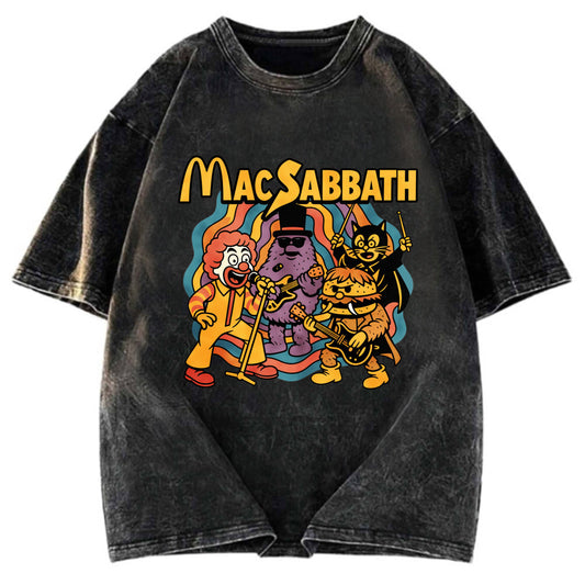 Tokyosol Burger Doom Band Washed T-Shirt