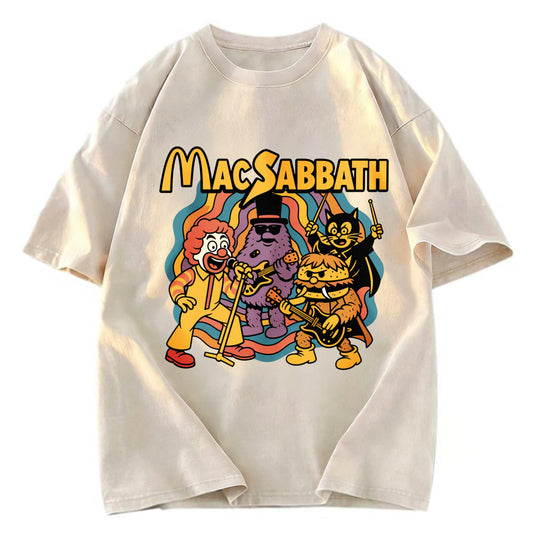 Tokyosol Burger Doom Band Washed T-Shirt