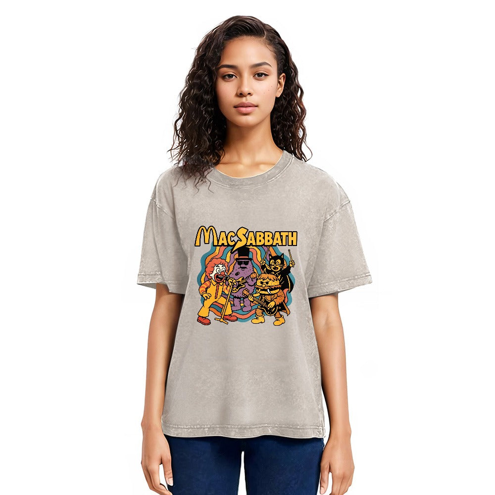 Tokyosol Burger Doom Band Washed T-Shirt